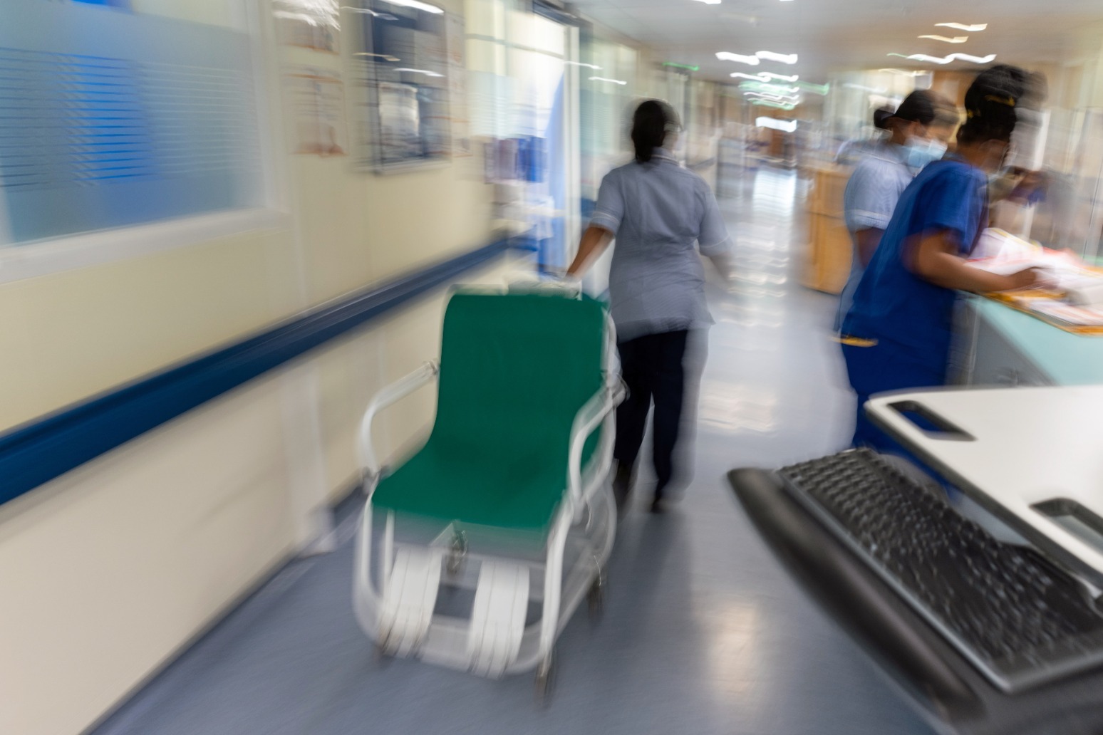 NHS waiting list at all-time high despite fall in longest waits 