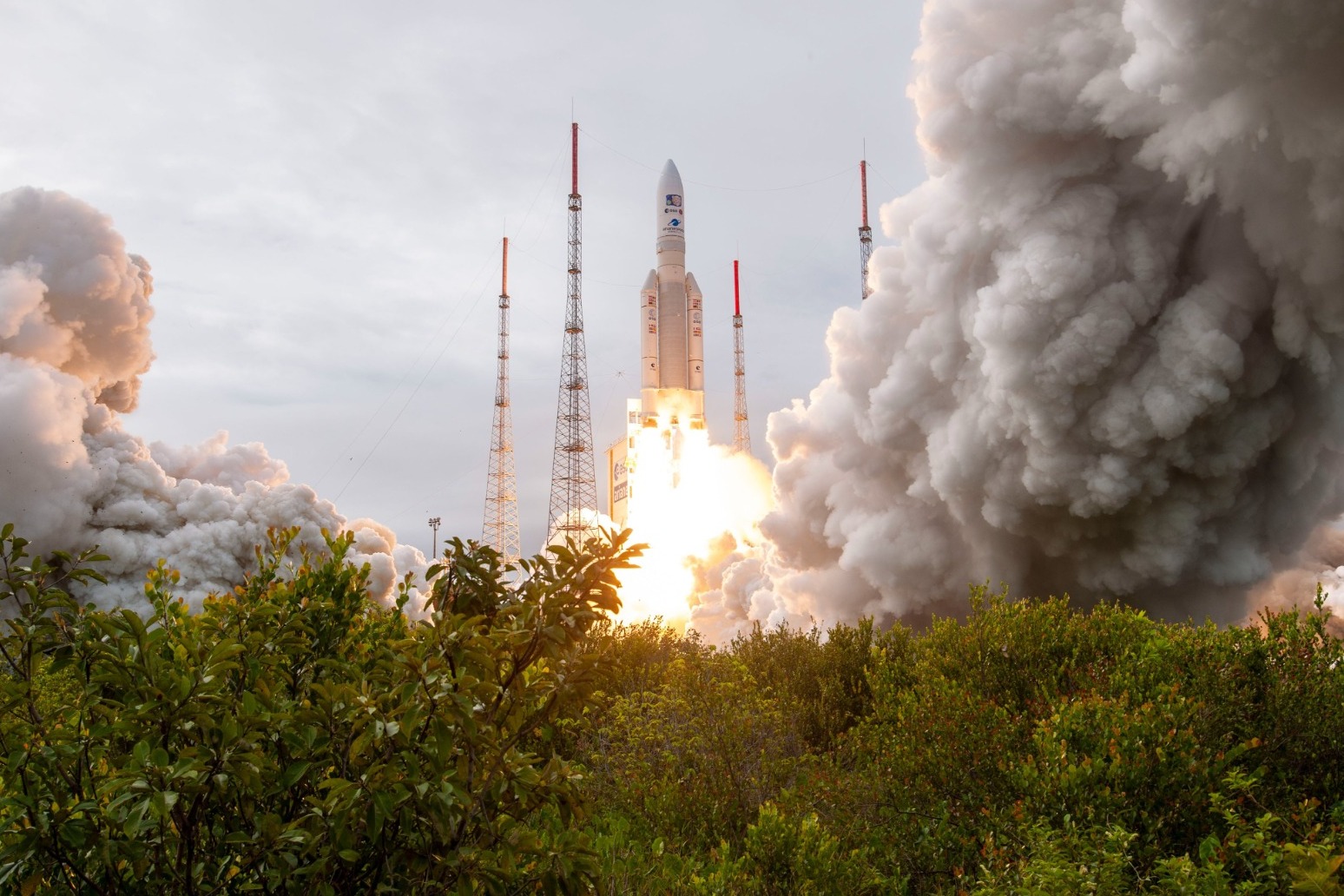 Europe’s Juice spacecraft lifts off to explore Jupiter’s moons 