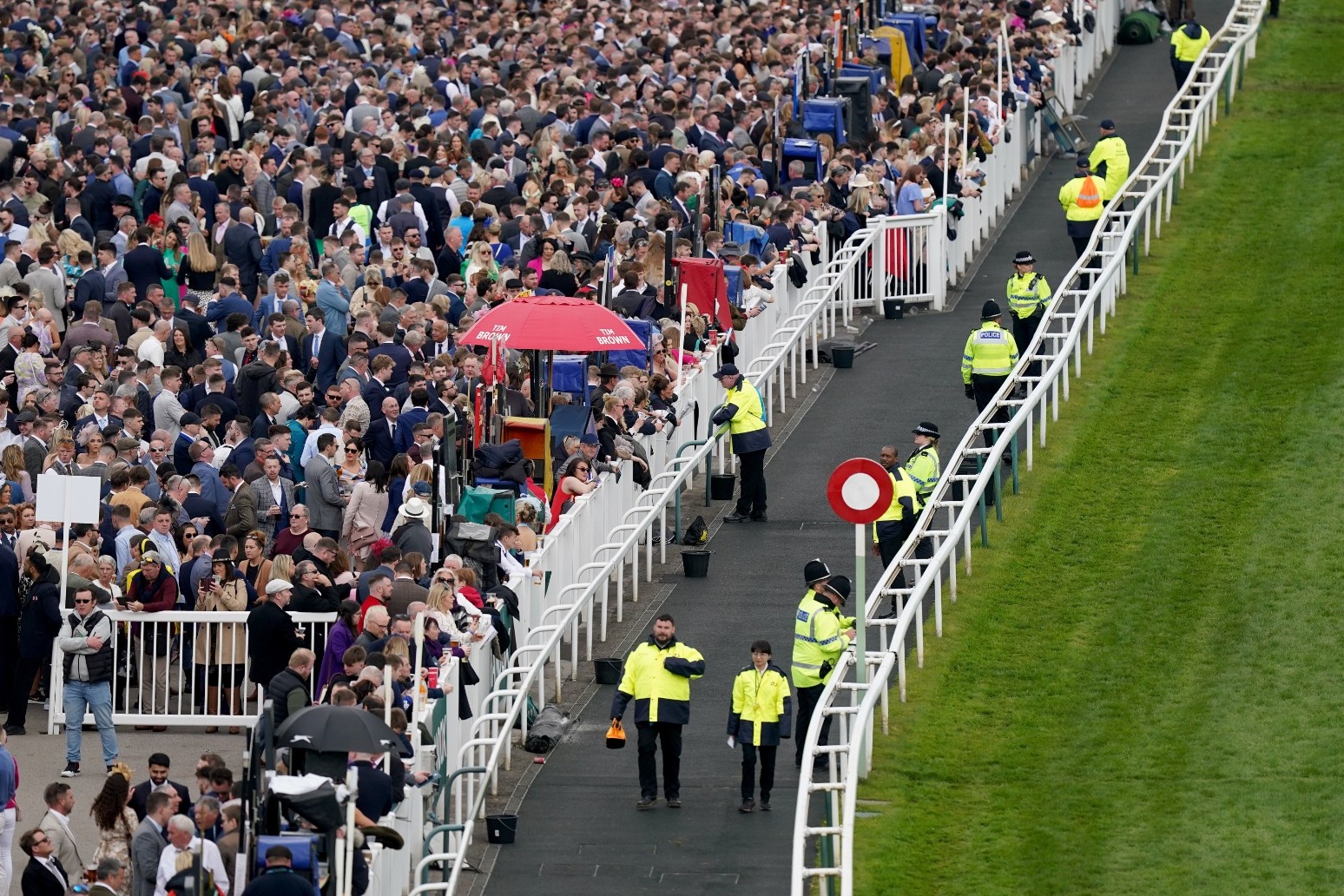 Three arrested ‘over potential co-ordinated disruption’ at Grand National 