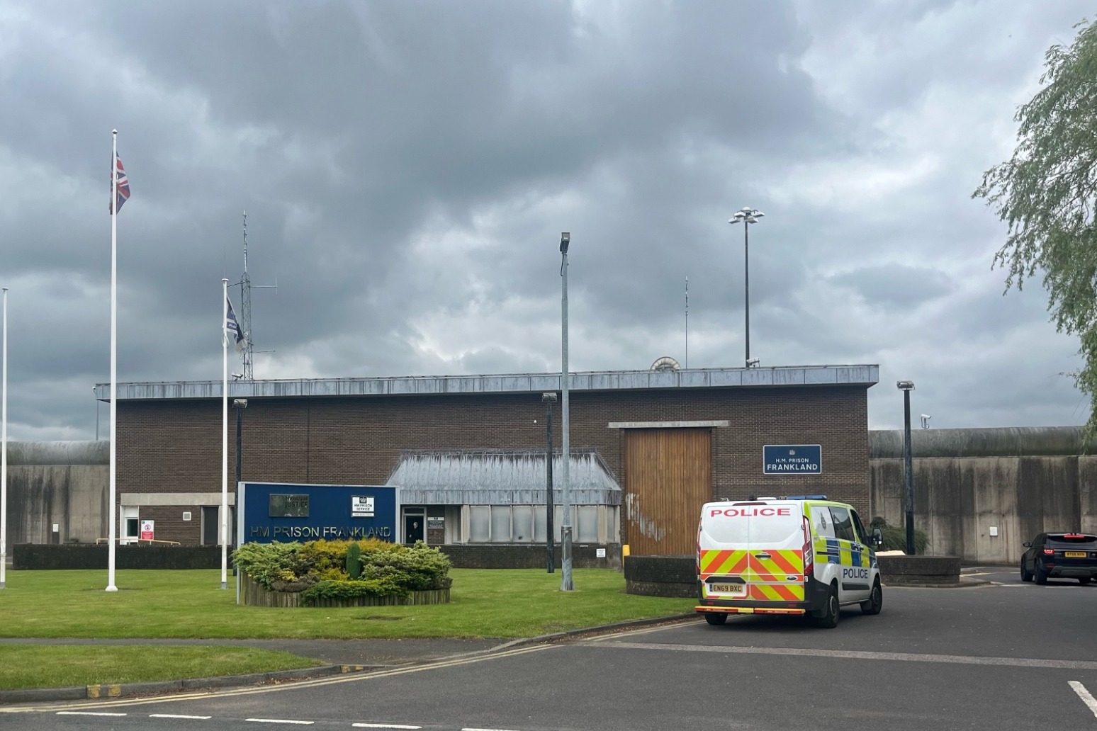 Police officer critically ill after being stabbed by prison inmate 