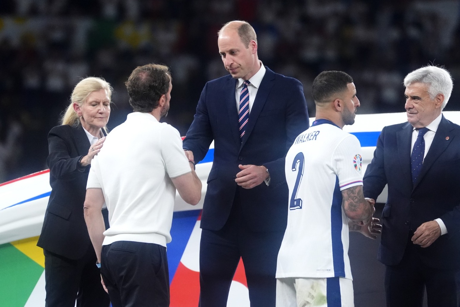 Prince of Wales thanks Gareth Southgate for being ‘all-round class act’ 