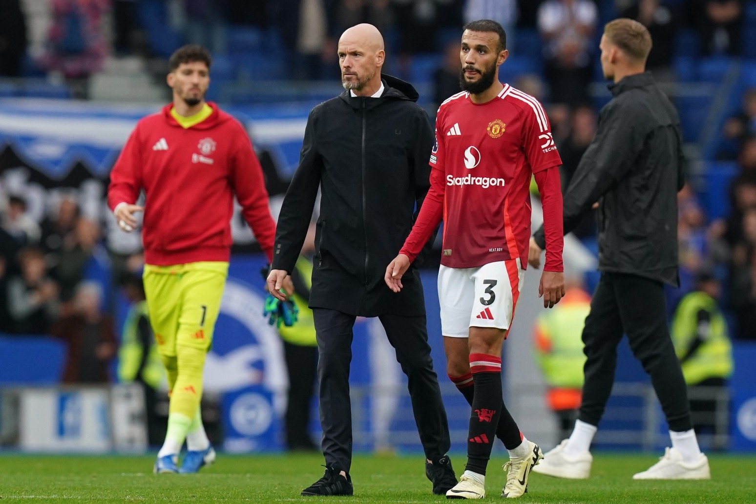 Erik ten Hag: Manchester United have improvements to make after Brighton defeat 