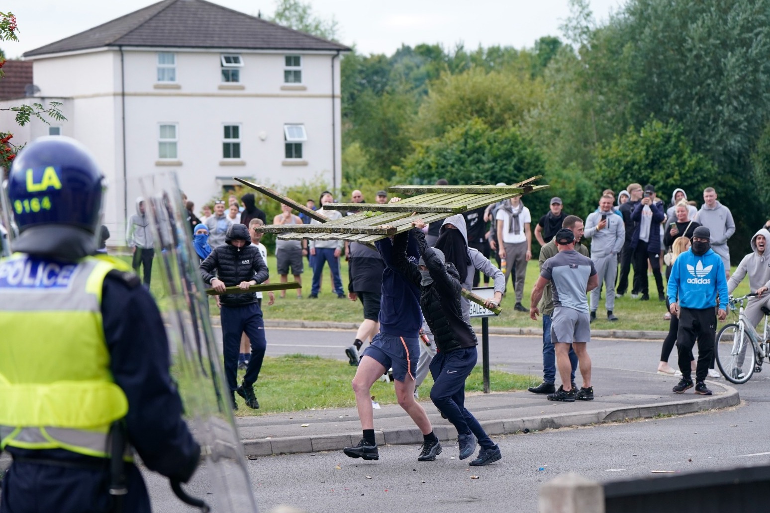 Police braced for planned unrest by ‘hateful and divisive’ groups 