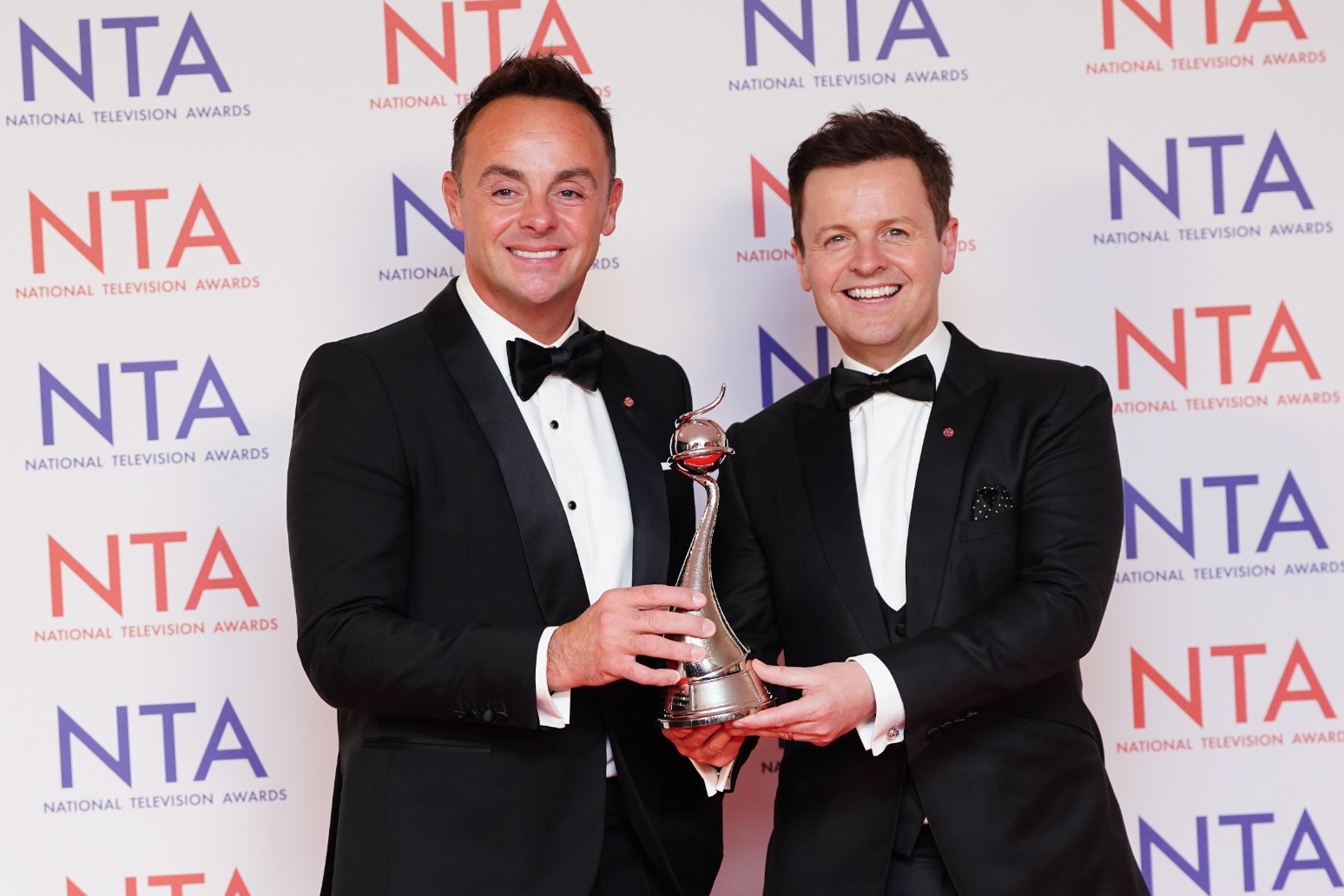 Ant and Dec cement status as TV presenting kings with NTA win 