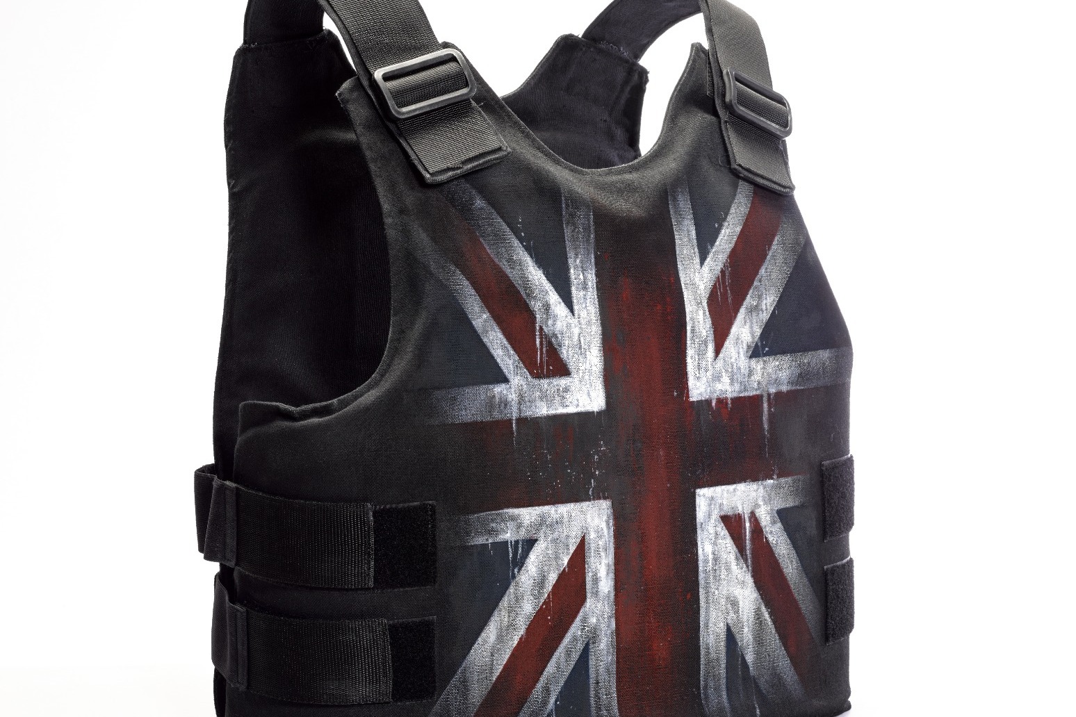 Banksy’s bullet-proof Union flag vest on sale for £300,0000 