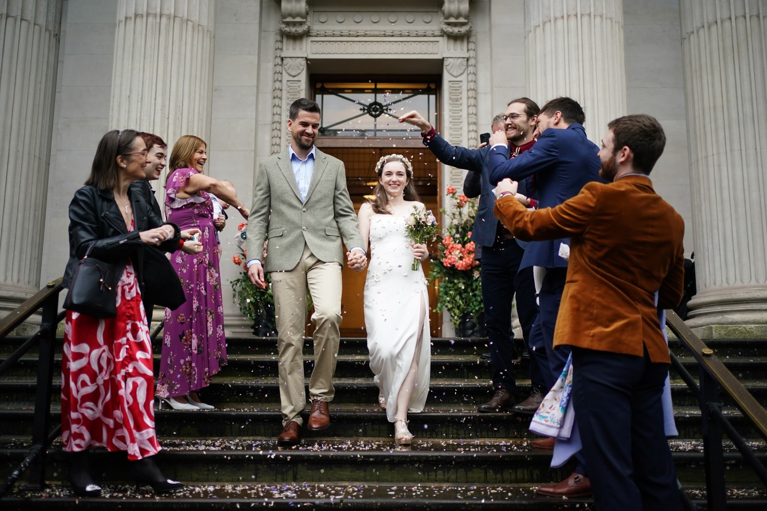 Old Marylebone Town Hall marks 100 years with 100 wedding ceremonies 